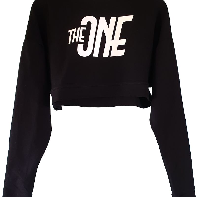 Sudadera Crop The One - Comodidad y estilo en una sudadera moderna.