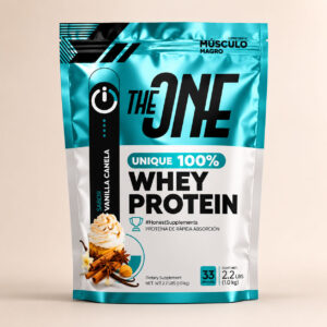 UNIQUE 100% Whey Protein Vainilla Canela 1 kg