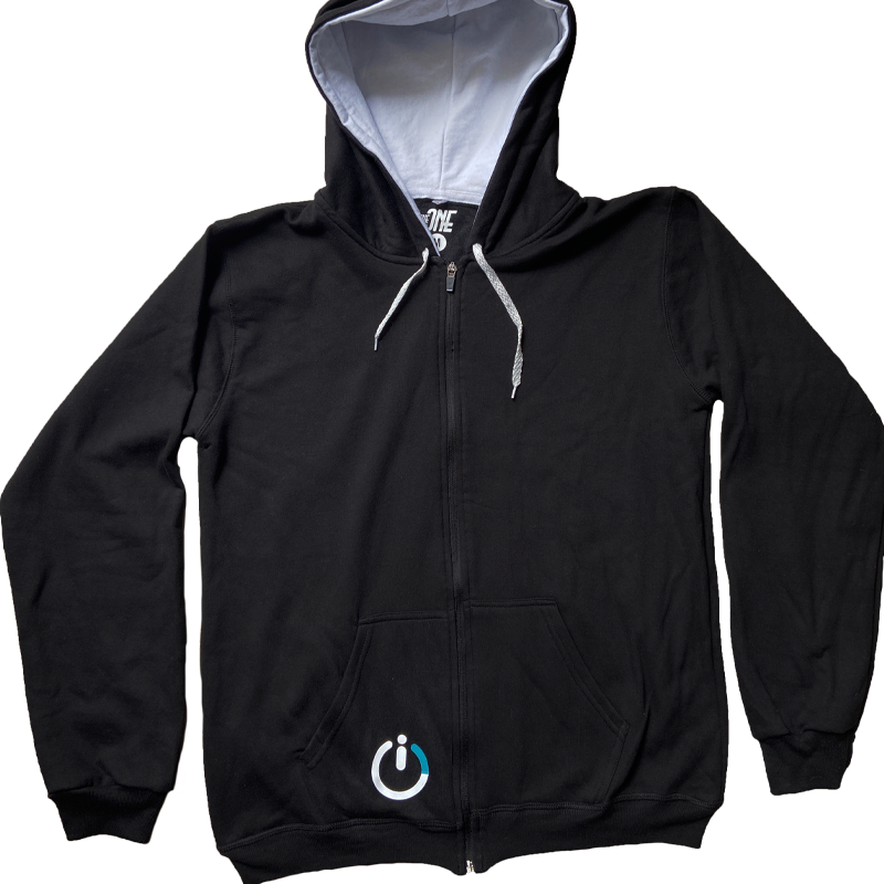 Sudadera con cierre y gorro by THEONE - Comodidad y estilo en cualquier momento.